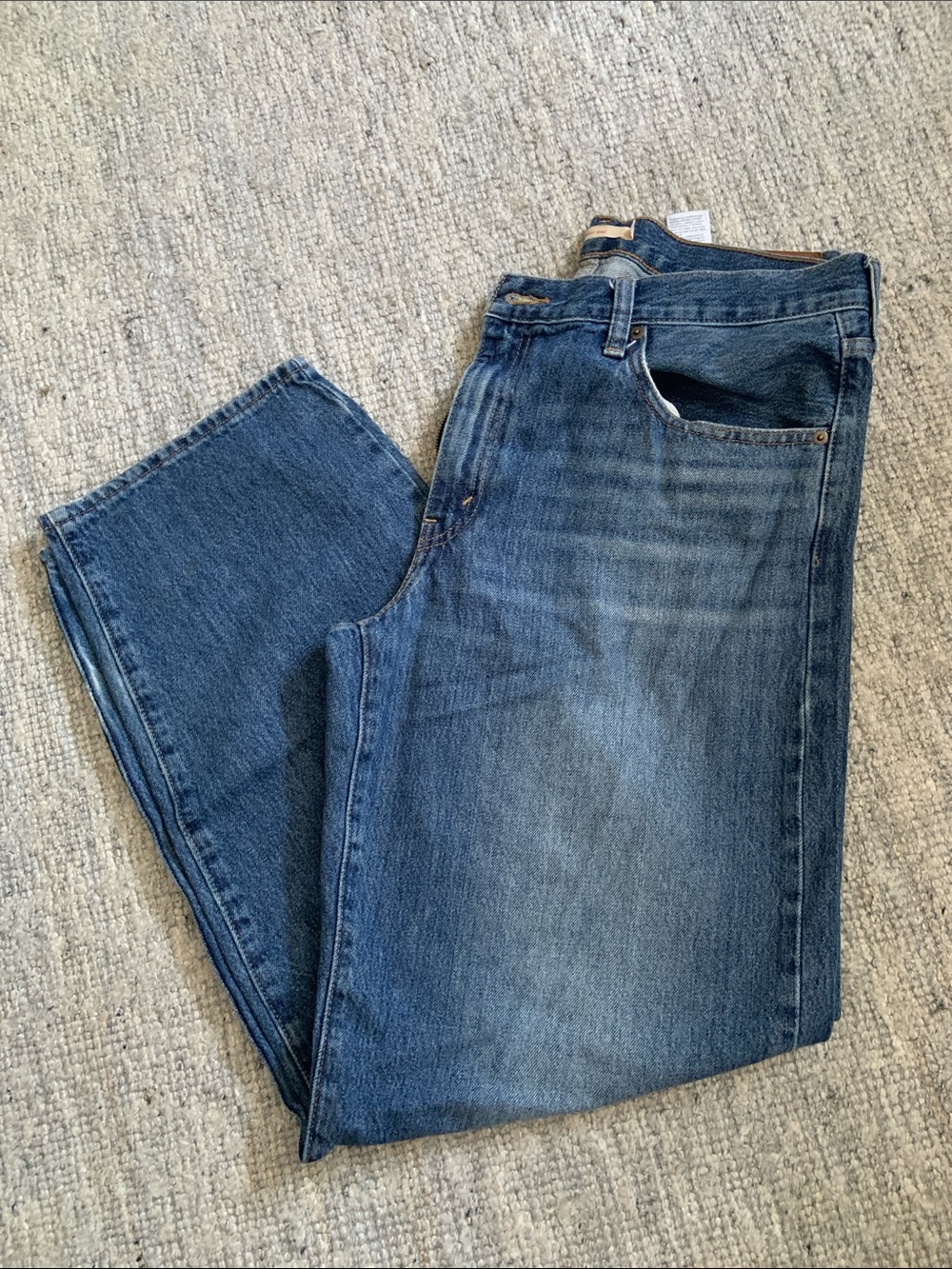 Levi's  Baggy Dad  31 x 30 Men's Medium Blue Straight Jeans